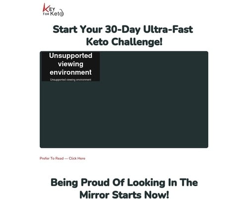 30 Day Ultra Fast Keto Diet