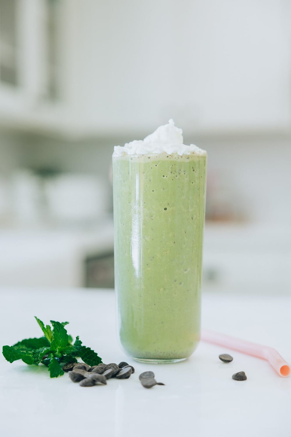 Mint Chip Protein Smoothie - Love Sweat Fitness