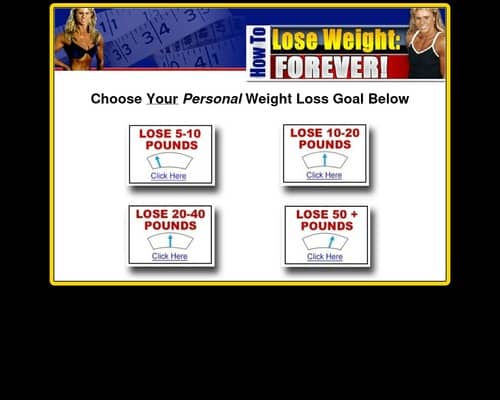 How To Lose Weight, Forever!