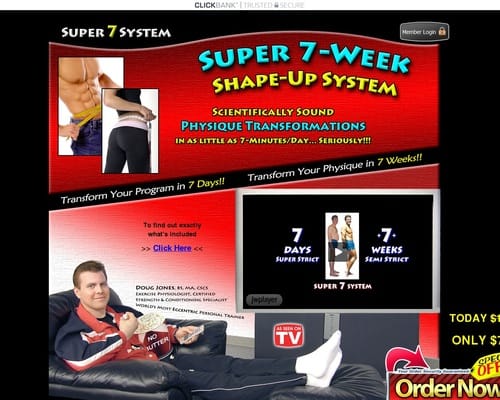 Super 7 Week Shape Up System - for Fitness & Fat Loss