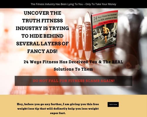 24 Ways Fitness has Deceived you and the Real Solutions to Them