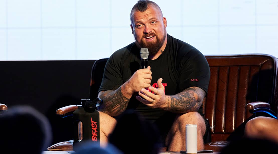 Swimming has Helped Eddie Hall Stay Laps Ahead of His Competition