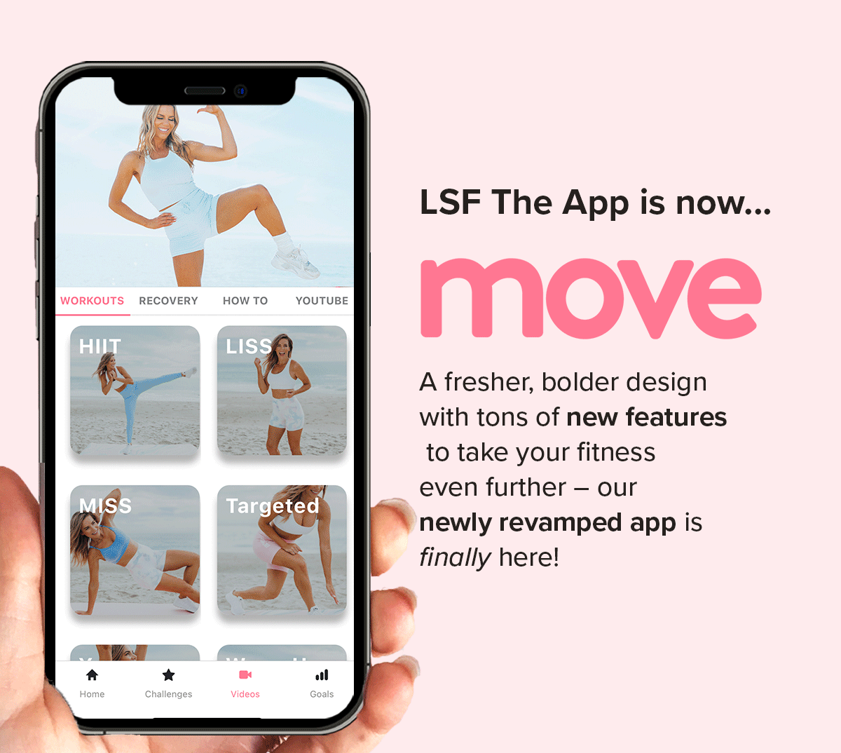 LSF the App is now MOVE.
