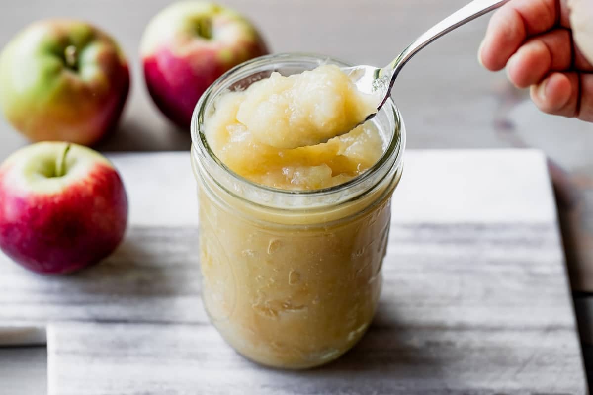 Simple Homemade Applesauce - Healthy Seasonal Recipes