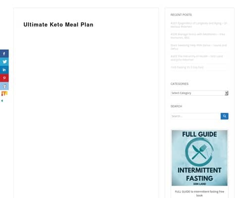 21 Day Ketogenic Diet Meal Plan - Ultimate Keto