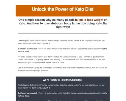 Keto Guidebook - New High Converting Keto Diet Ebook