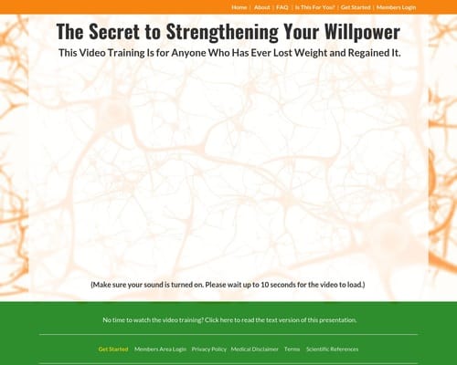 The Willpower Secret