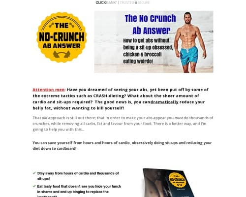 No-Crunch Ab Answer