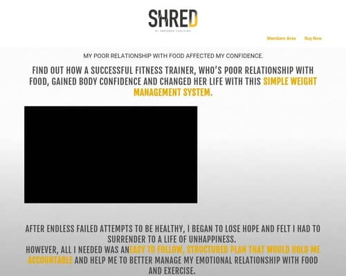 SHRED Mind and Body Home Workouts. High Demand!